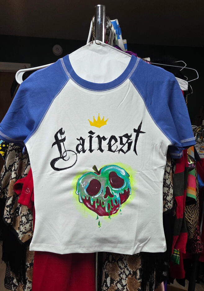 Handpainted T-Shirt Design (Evie)